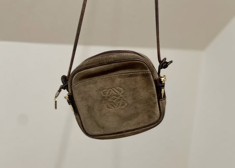 loewe leather shoulder bag
