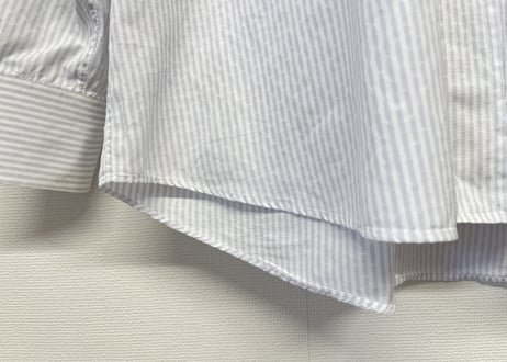 hermes fly front stripe shirt