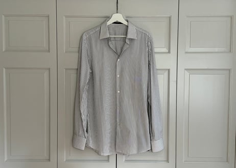 louis vuitton strripe shirt dead stock