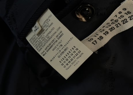 maison margiela chesterfield coat