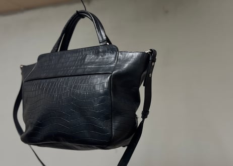jilsander leather shoulder bag