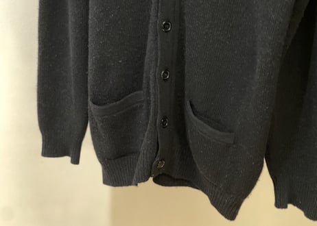 saint laurent paris 2015ss elbow patch cardigan