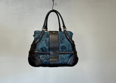 salvatore ferragamo decoration leather bag