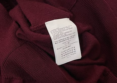 maison margiela knit cardigan