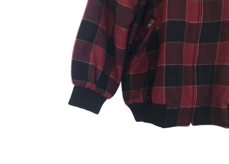70-80s yves saint laurent rive gauche check jacket