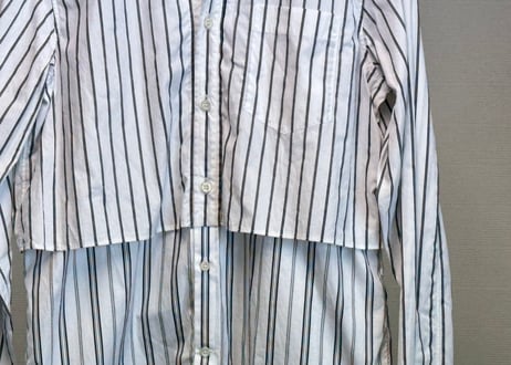 alexander mcqueen stripe shirt