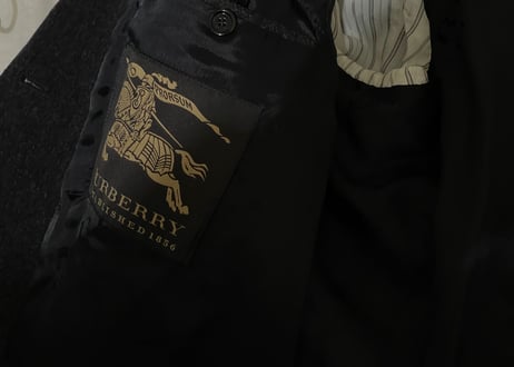 burberry prorsum 2015aw double coat deadstock