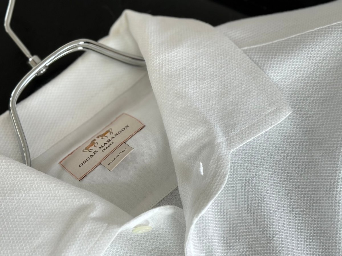 oscar marangon shirt white | weekend tokyo