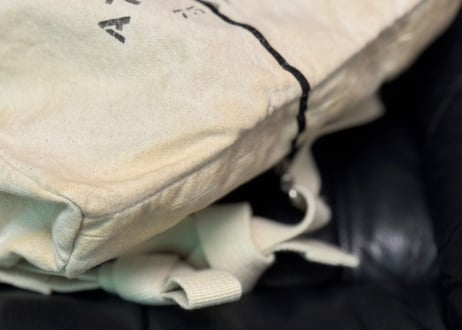 mason margiela atelier logo back pack
