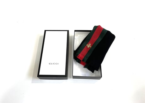 2020aw gucci cashmere muffler dead stock