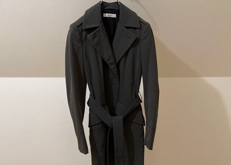 prada belted coat