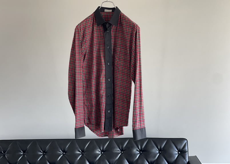 dior homme check shirt | weekend tokyo