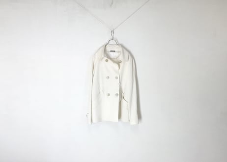 2016ss maison margiela silk double coat dead stock