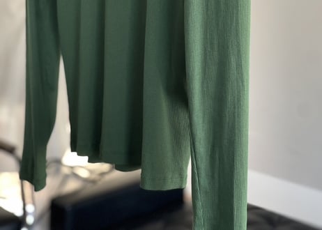 lemare turtle neck green
