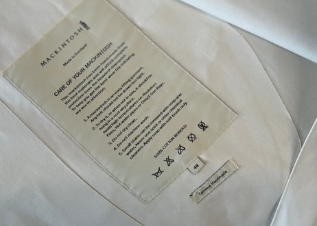 maison margiela macintosh coat