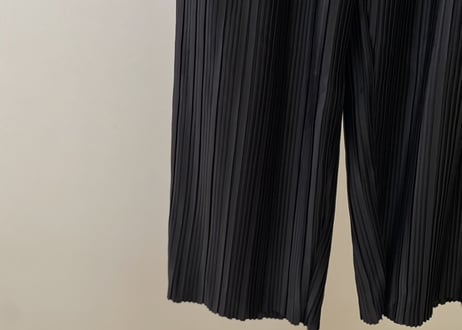 90s pleats wide pants dead stock