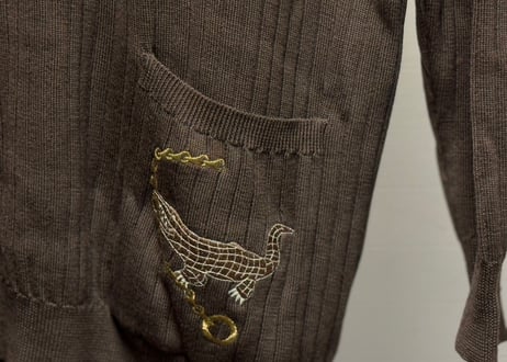 celine summer knit polo shirt