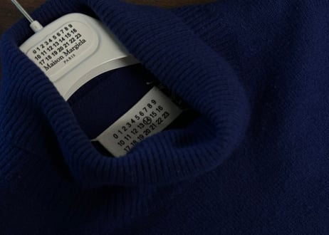 maison margiela "肉厚" cashmere knit