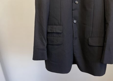 gucci stripe set up suit