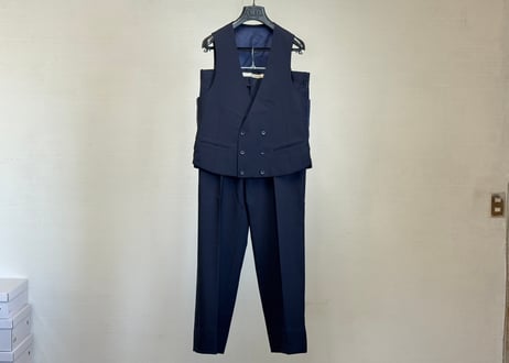 dior three piece set up tuxedo set up suit dead stock