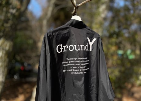 groundY over size shirt dead stock