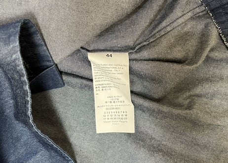 maison margiela denim shirt