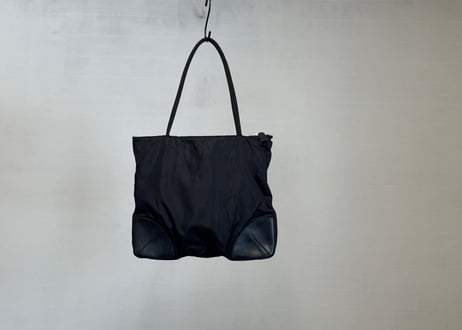 prada nylon logo bag