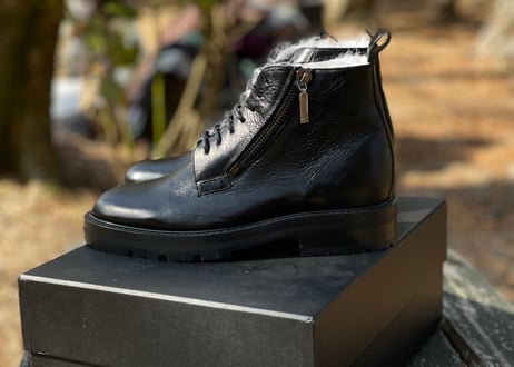 saintlaurent 2017aw leather boots dead stock 41