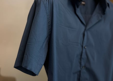 giorgio armani blue shirt