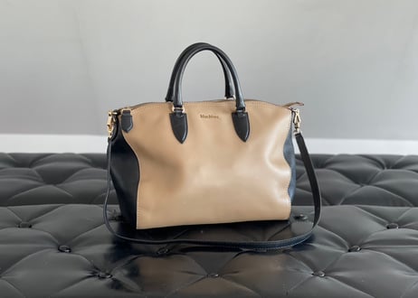 max mara leather bag
