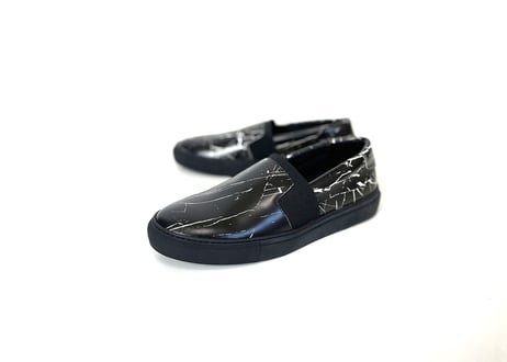 2019ss balenciaga veau effet marbre slip-on 40 dead stock