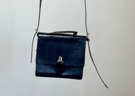 mm6 maison margiela leather shoulder bag