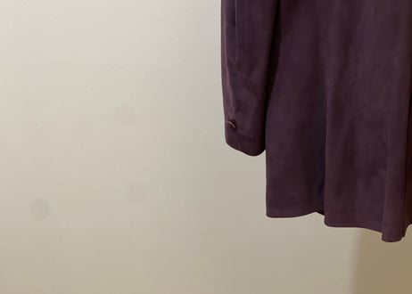 loewe leather jacket purple