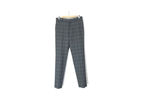 2017ss maison margiela check trousers dead stock A