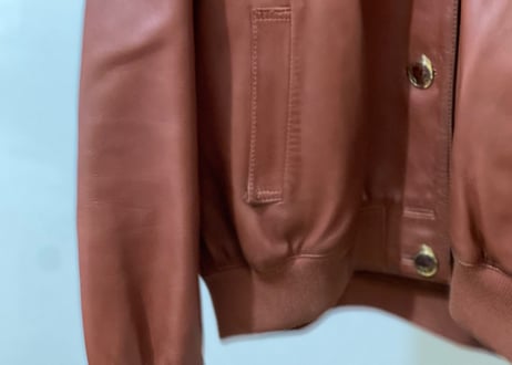 80s loewe leather jacket