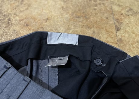 dior homme 2004ss setup suit