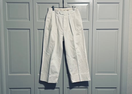 neat wide tack pants