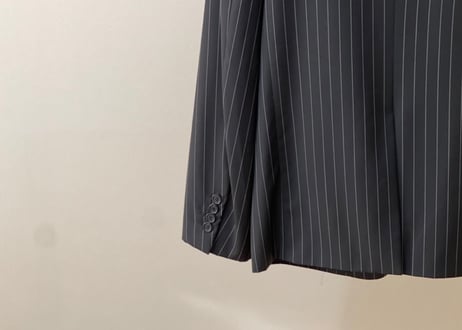 diorhomme 07 "we look good together期” stripe set up suit