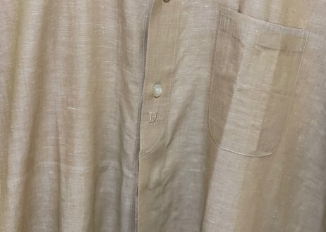 1990s christian dior linen shirt