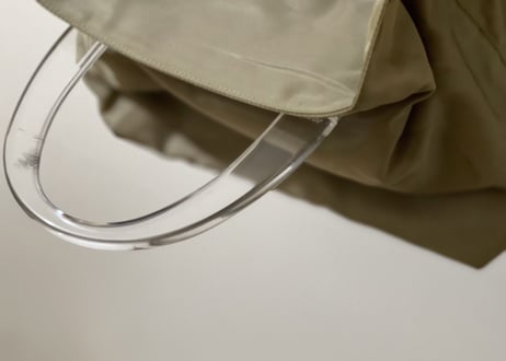 prada clear handle bag