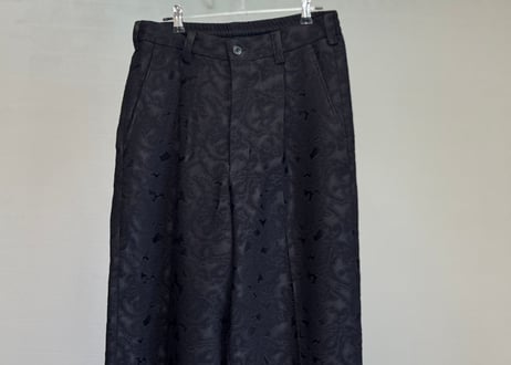 maison special zara lace wide trousers dead stock
