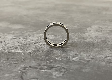 80s gucci silver ring