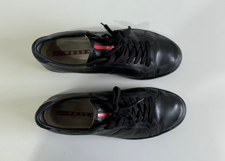 90-00s prada sports leather sneaker #b