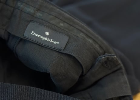 ermenegildo zegna tack wide trousers