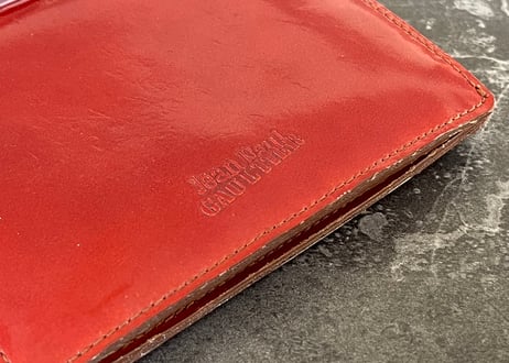 jean paul gaultier leather wallet