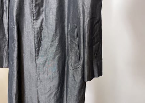 lanvin silk coat