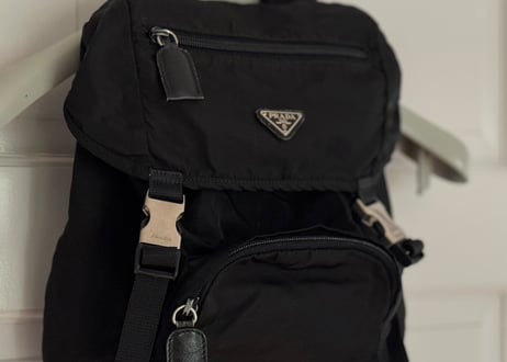 prada nylon back pack