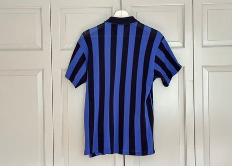 balenciaga stripe BB logo shirt