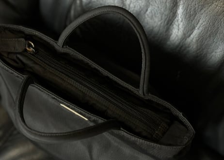 prada nylon logo bag
