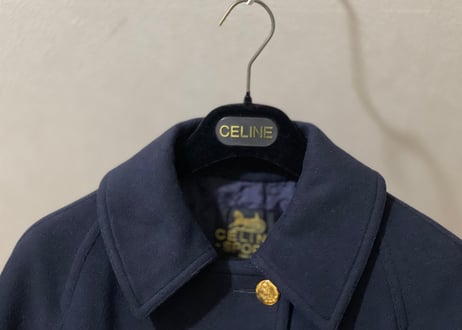 60s celine double coat